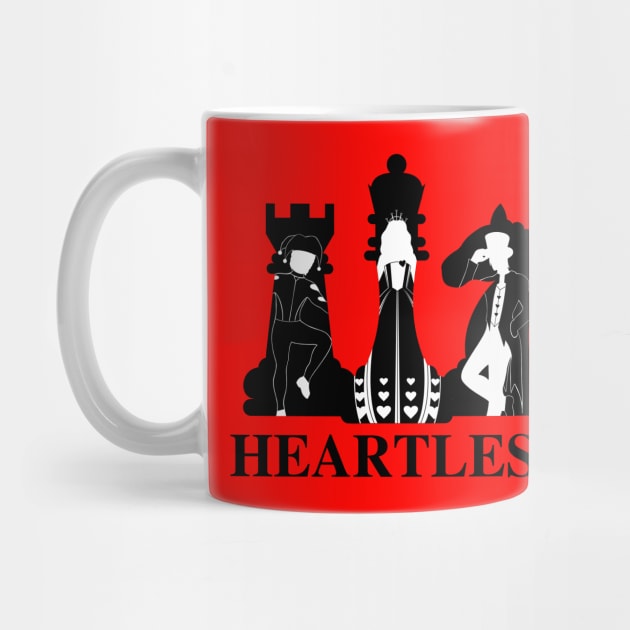 Heartless Chess Pieces by The Happy Writer